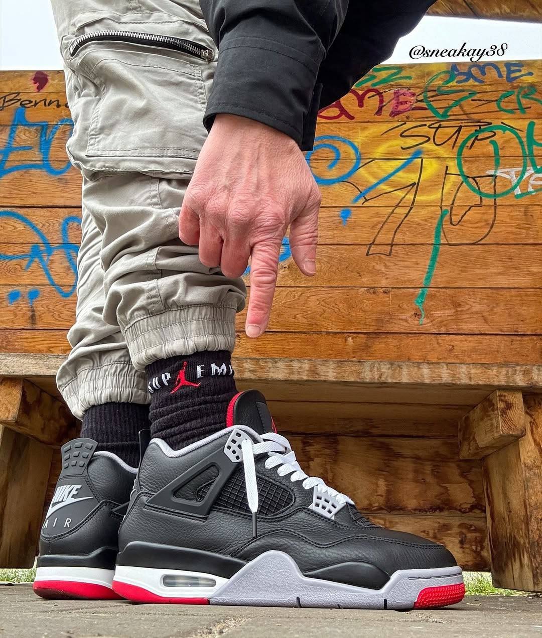 PS "Bred Reimagined Air Jordan 4 Retro