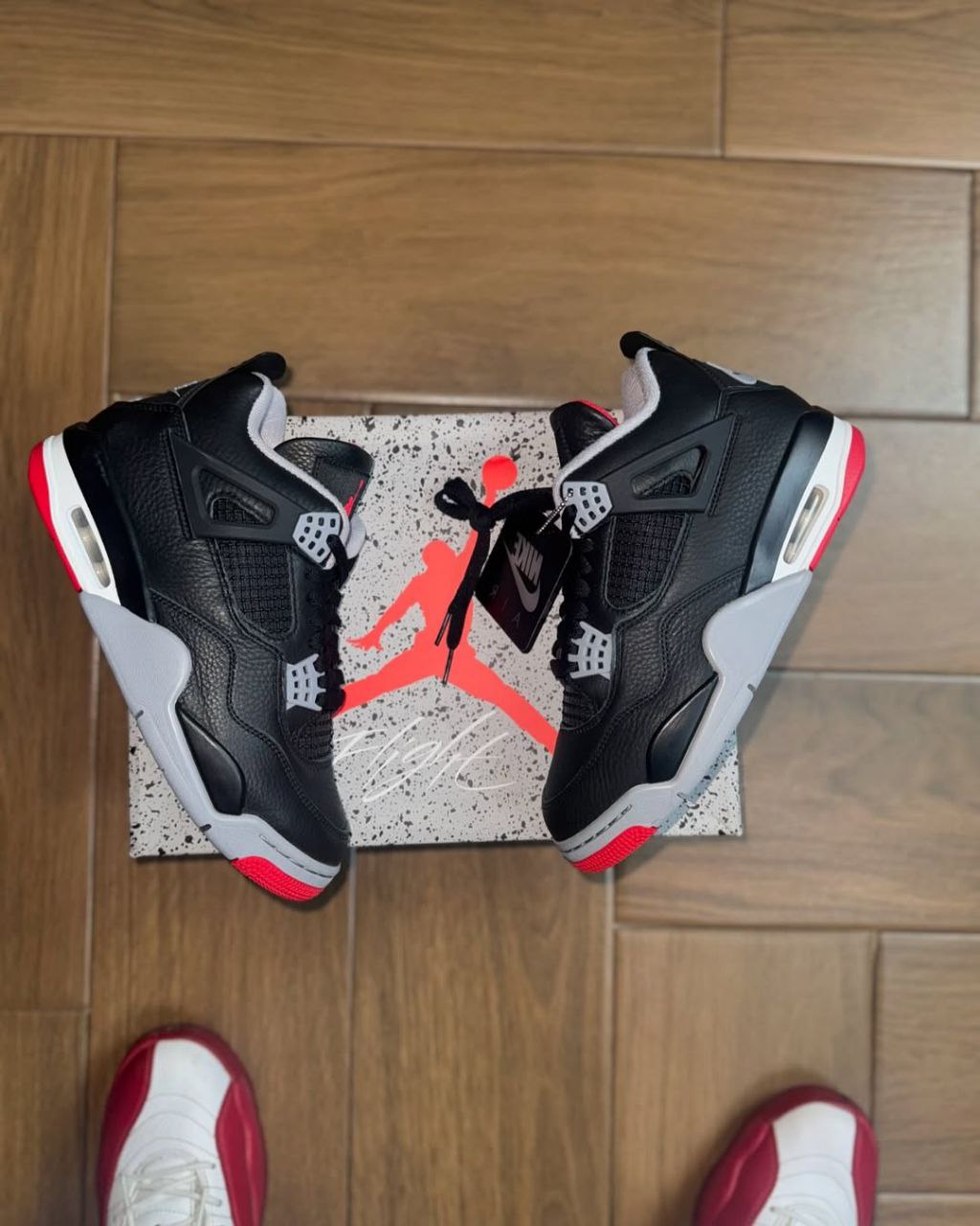 PS "Bred Reimagined Air Jordan 4 Retro